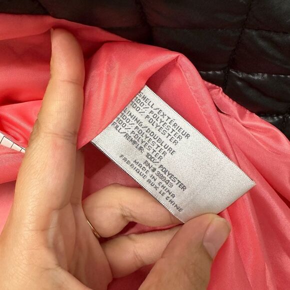 Via Spiga Black Quilted Zip Up Jacket Size XS - Picture 11 of 11